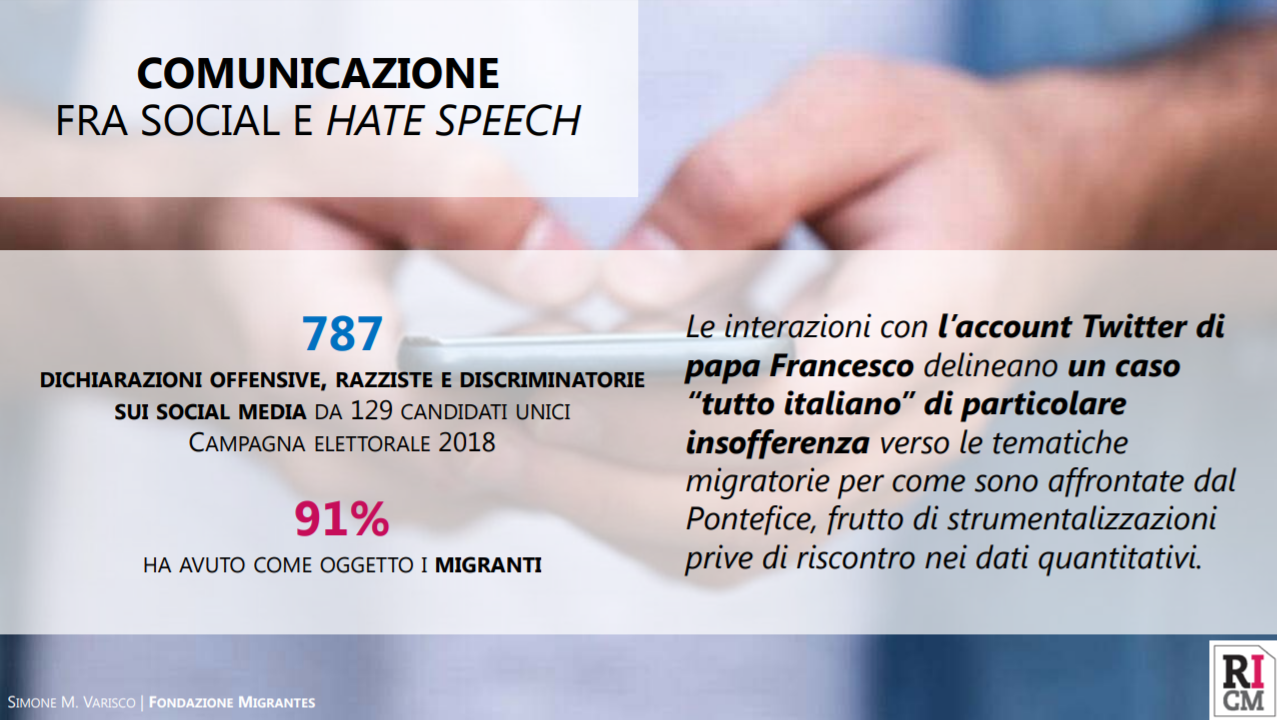 schede di presentazione XXVIII Rapporto Immigrazione 2018-2019 Caritas e Migrantes