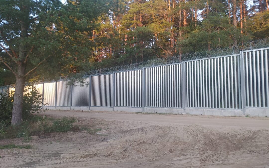 Muro confine polonia-bielorussia